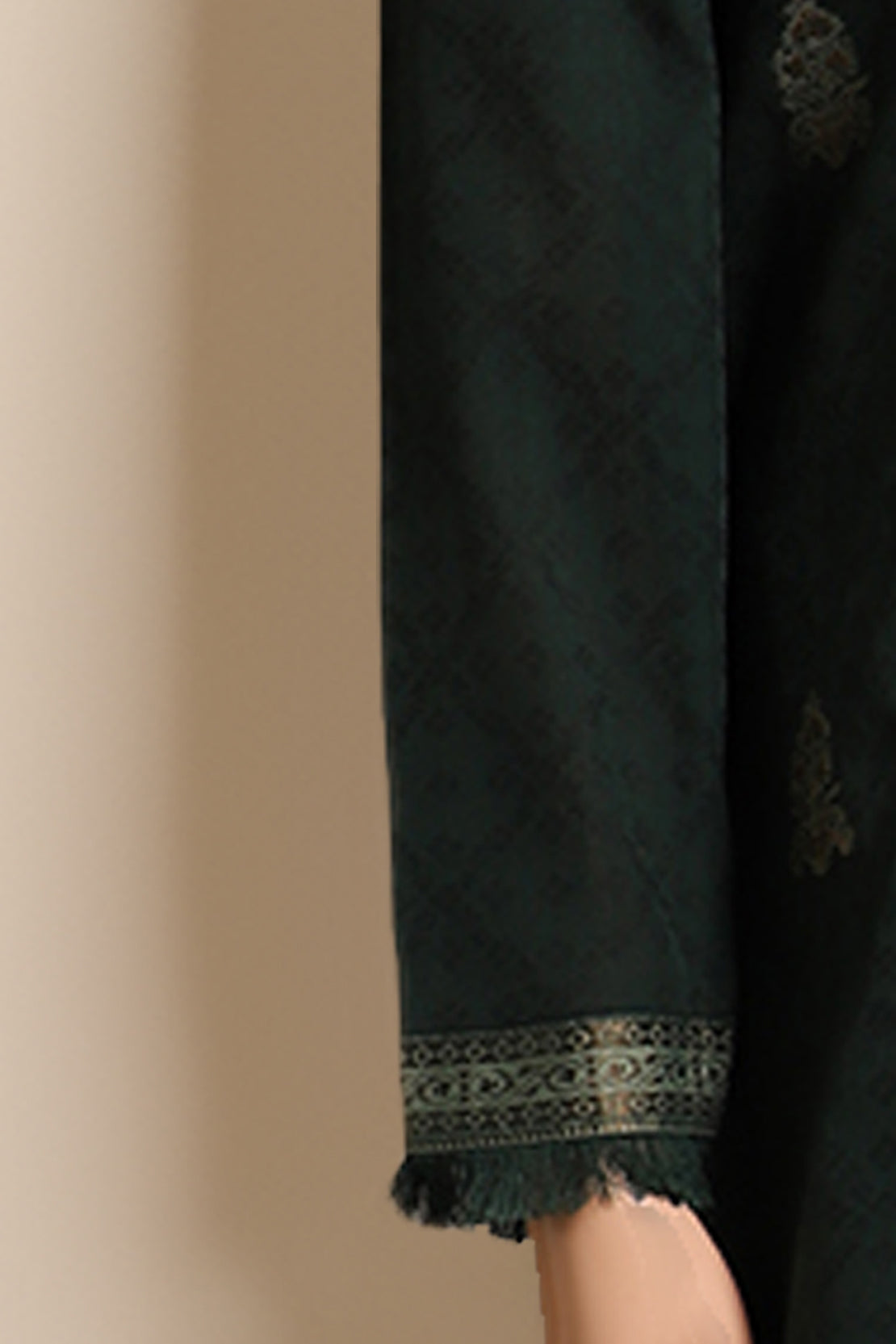 Unstitched Jacquard Cotton 2 Piece (Shirt/Trouser)