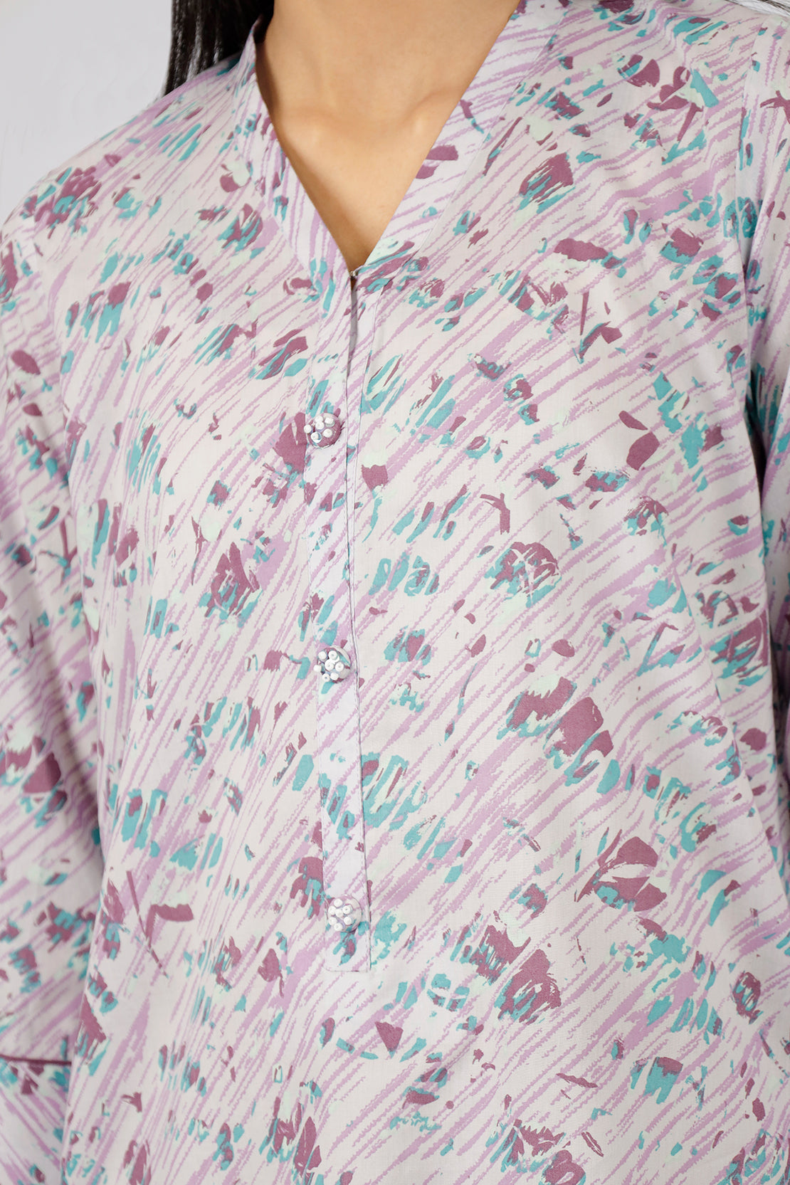 Unstitched Printed Lawn 3 Piece