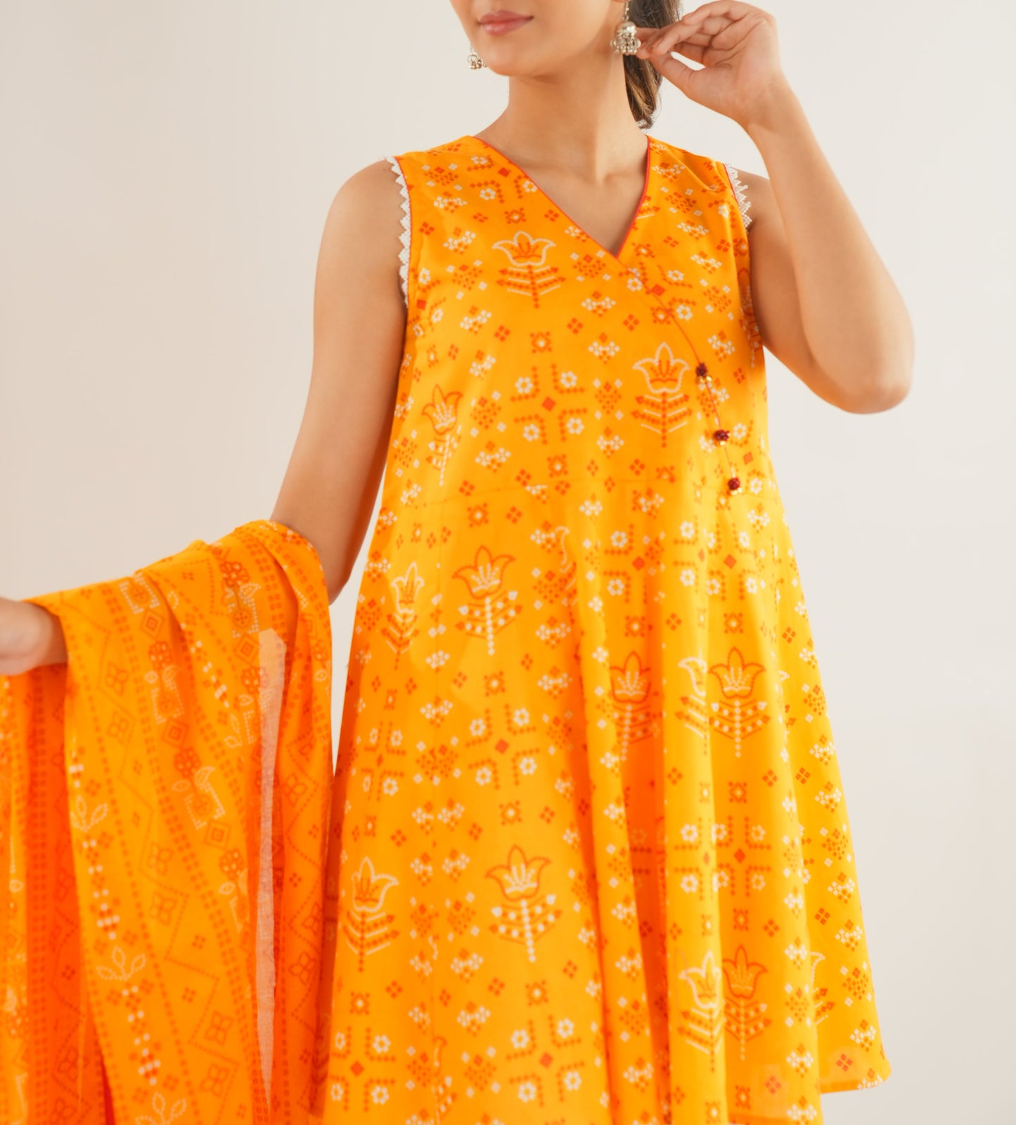 Unstitched Printed Lawn 3 Piece