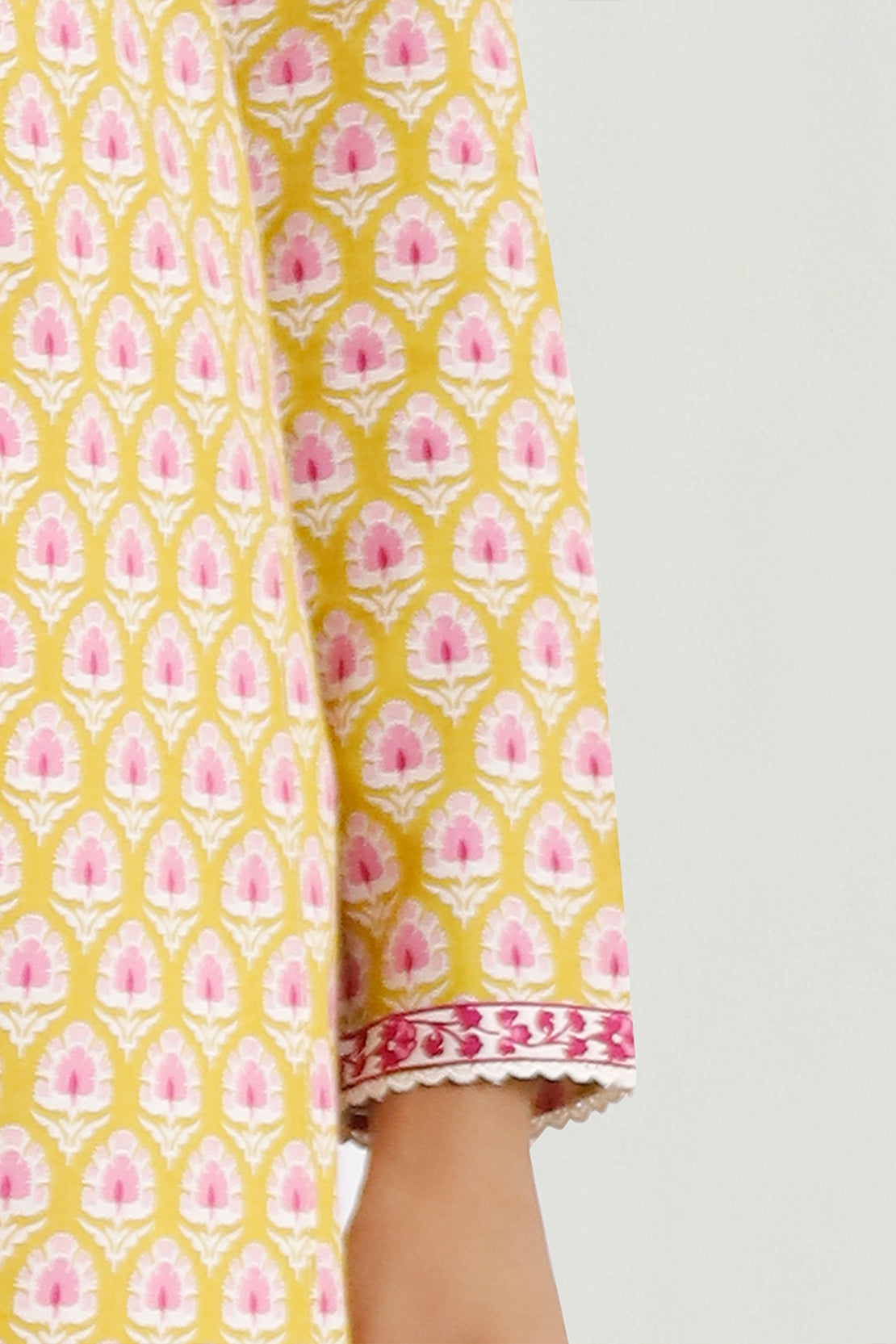 Unstitched Printed Lawn 3 Piece