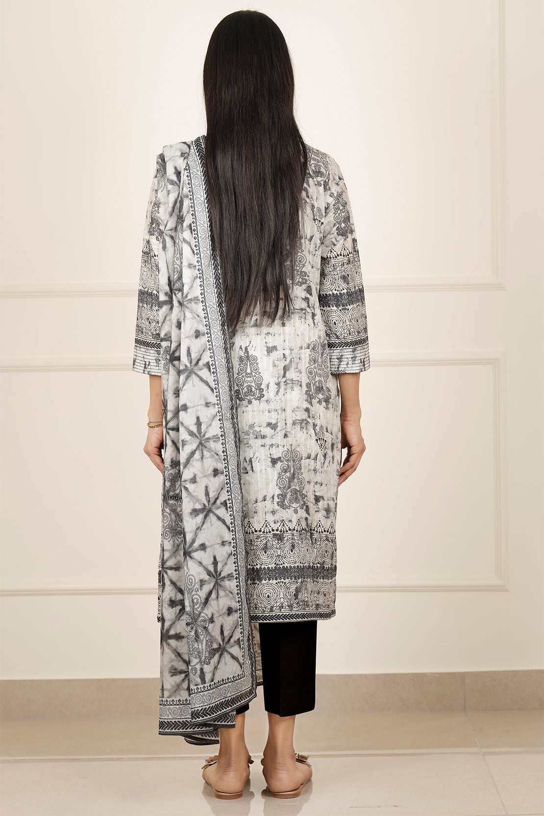 Unstitched Printed Lawn Shirt