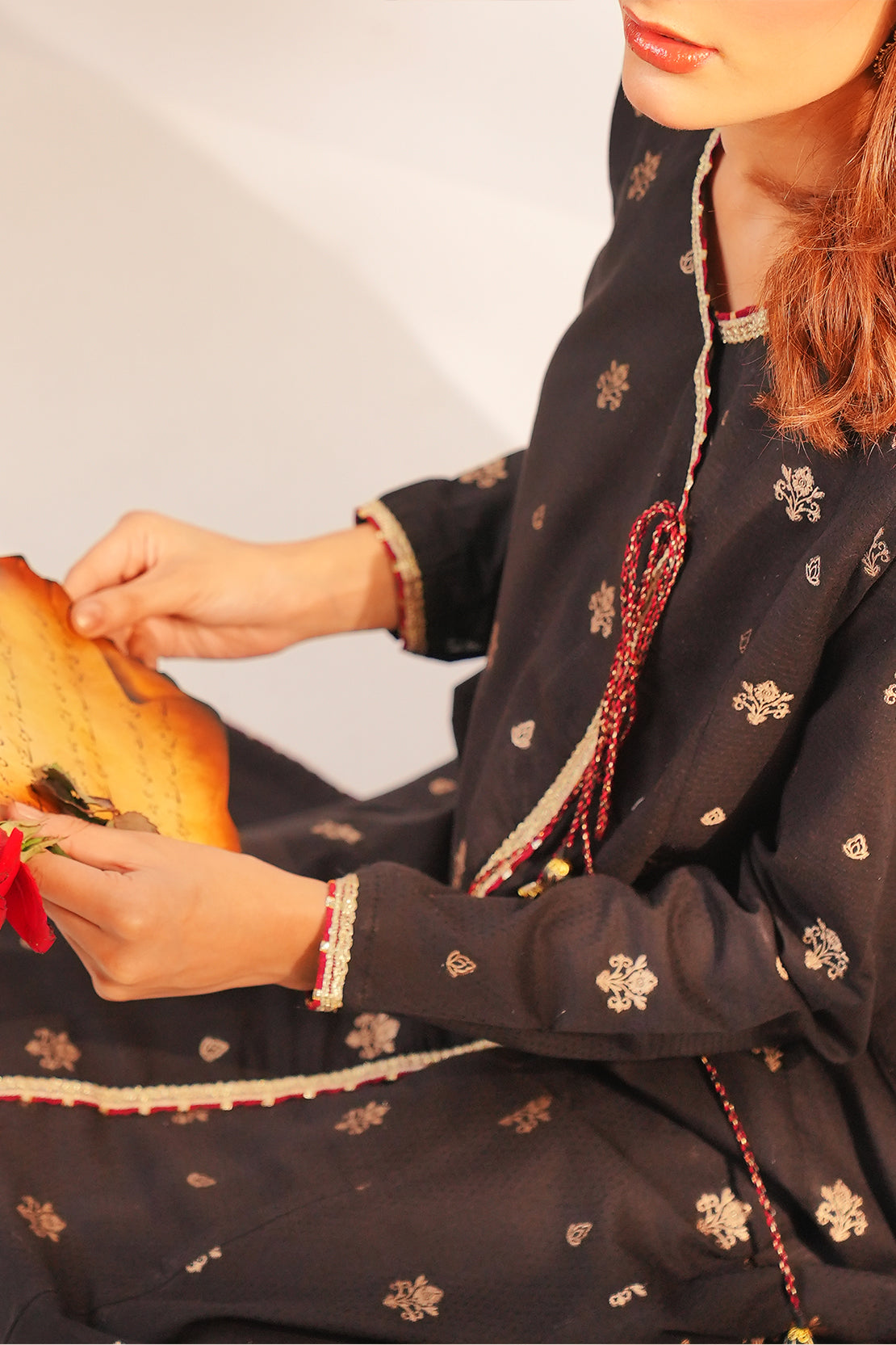 Cotton Jacquard Stitched 2 Piece (Shirt/Trouser)