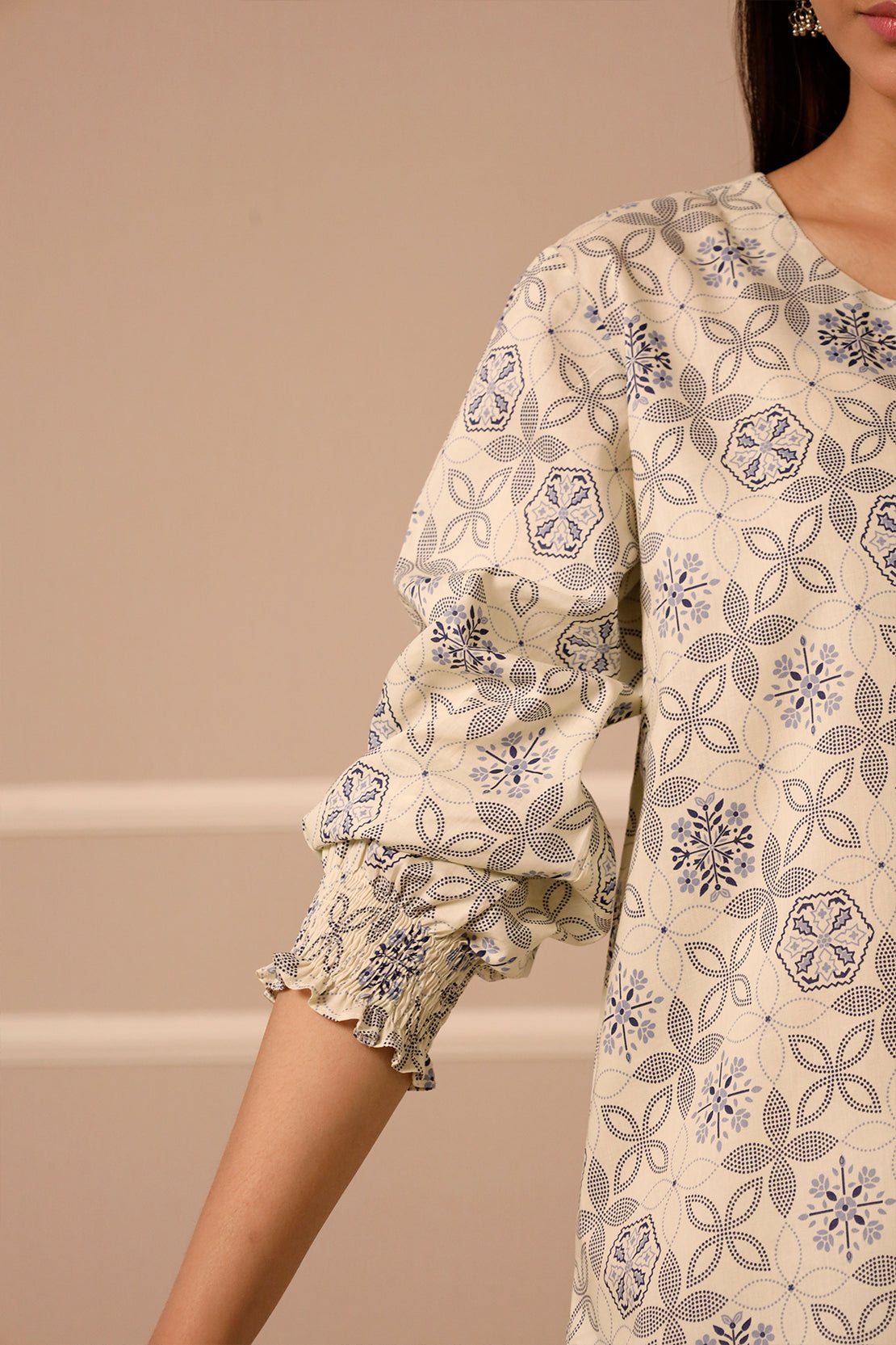 Unstitched Printed Lawn 3 Piece