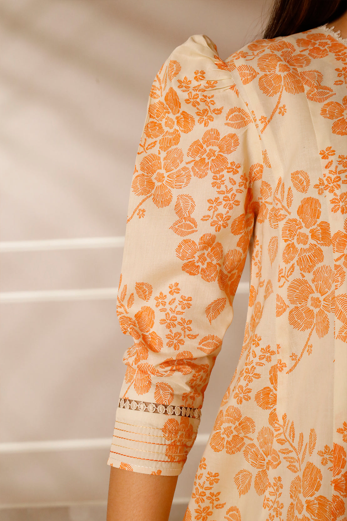 Unstitched Printed Lawn 3 Piece