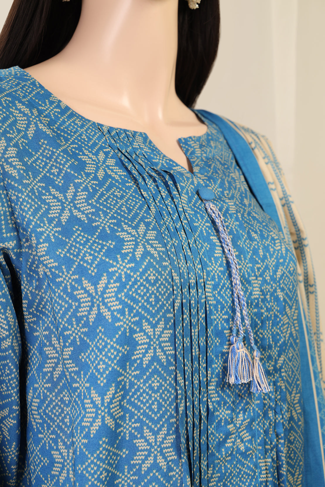 Unstitched Printed Viscose Shirt