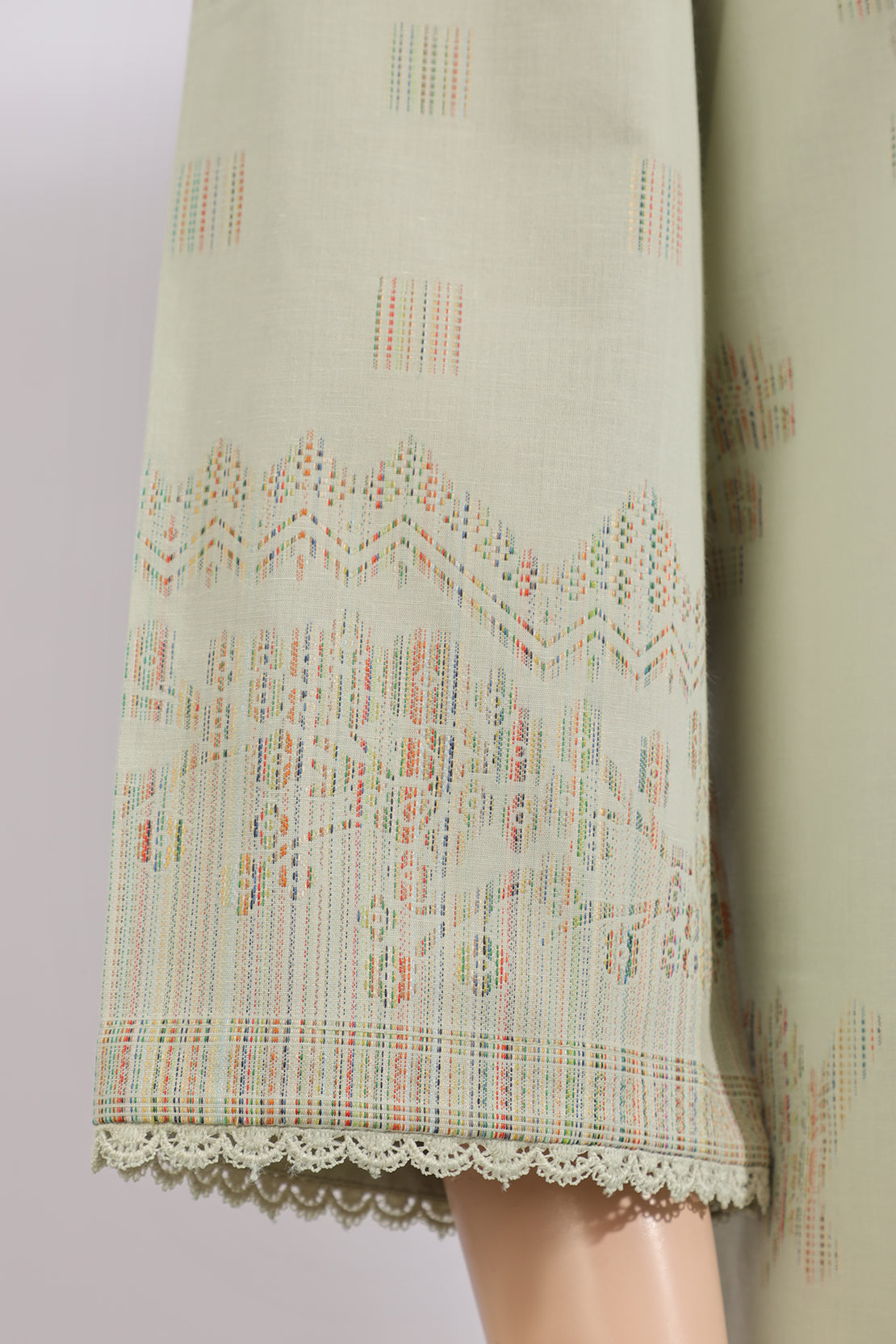 Unstitched Jacquard Cotton Shirt