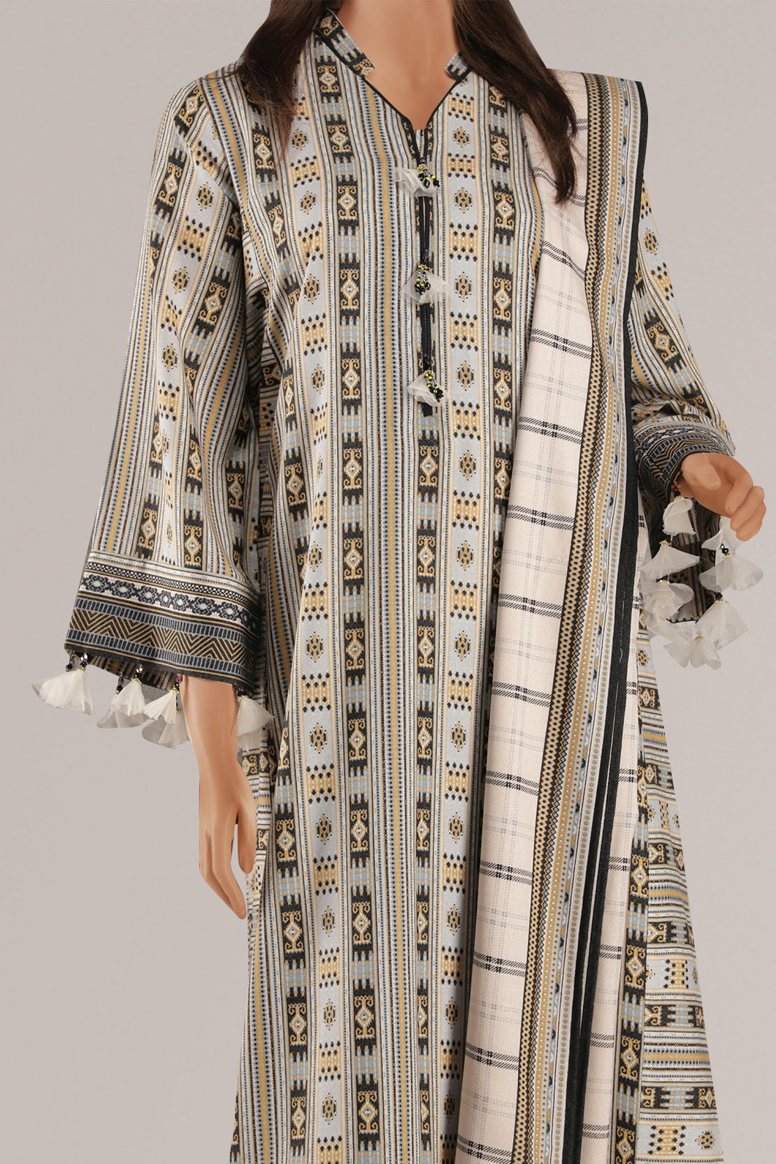 Unstitched Printed Lawn Shirt