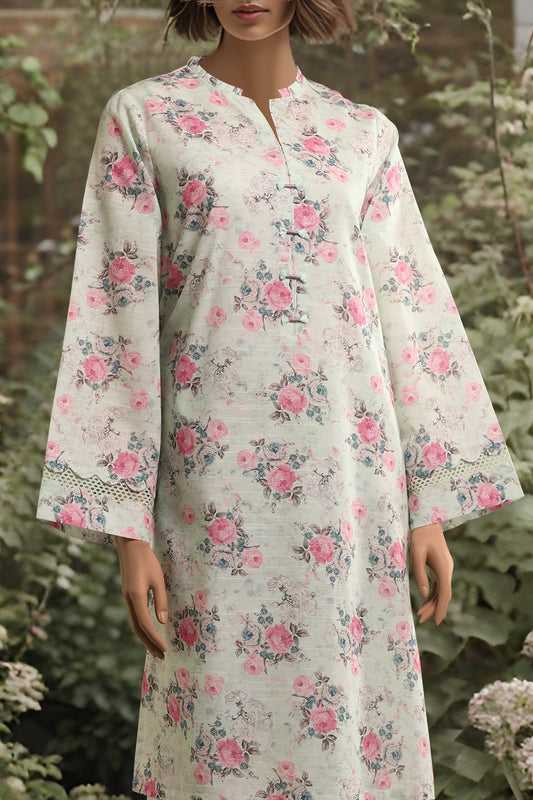 Unstitched Printed Khaddar 2 Piece (Shirt/Trouser)