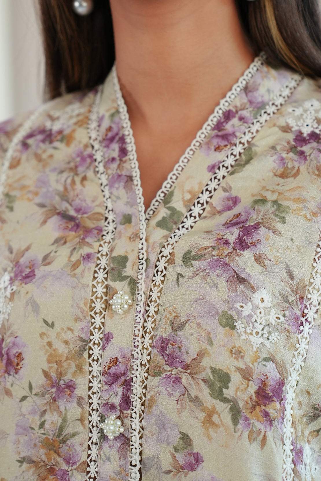 Unstitched Printed Embroidered Self Jacquard 2 Piece (Shirt/Trouser)