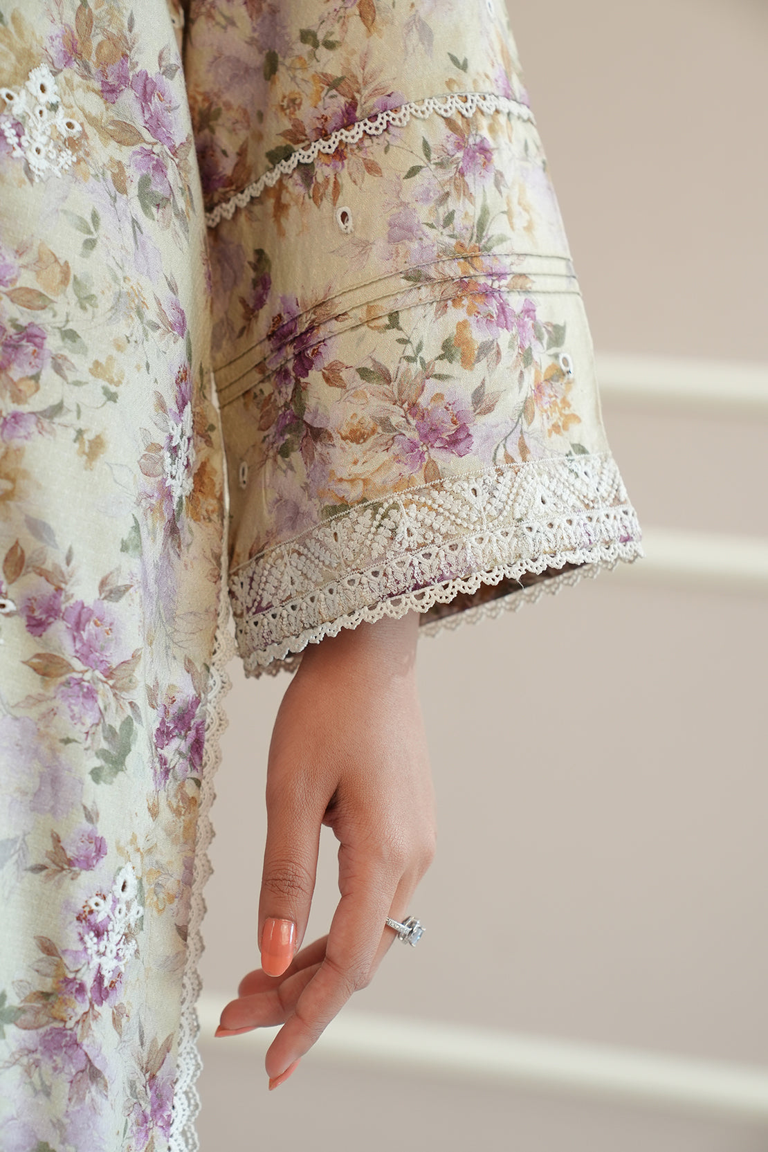 Unstitched Printed Embroidered Self Jacquard 2 Piece (Shirt/Trouser)