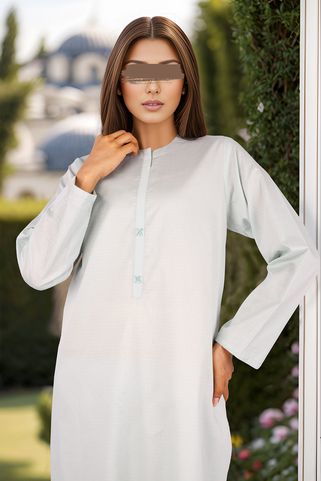 Unstitched Jacquard Cotton Shirt