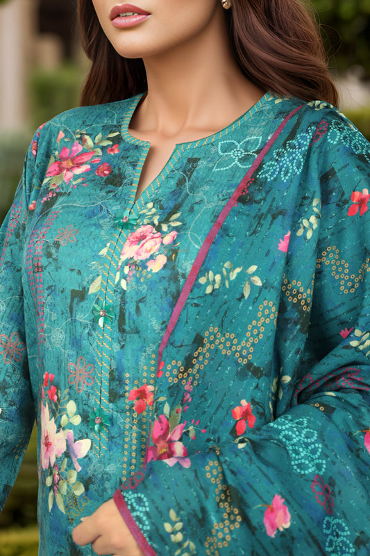 Unstitched Self Jacquard Shirt