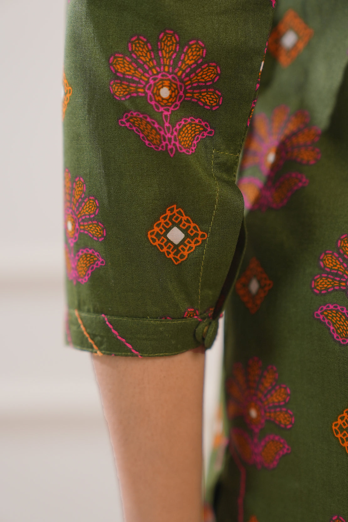 Unstitched Printed Lawn Shirt/Trouser