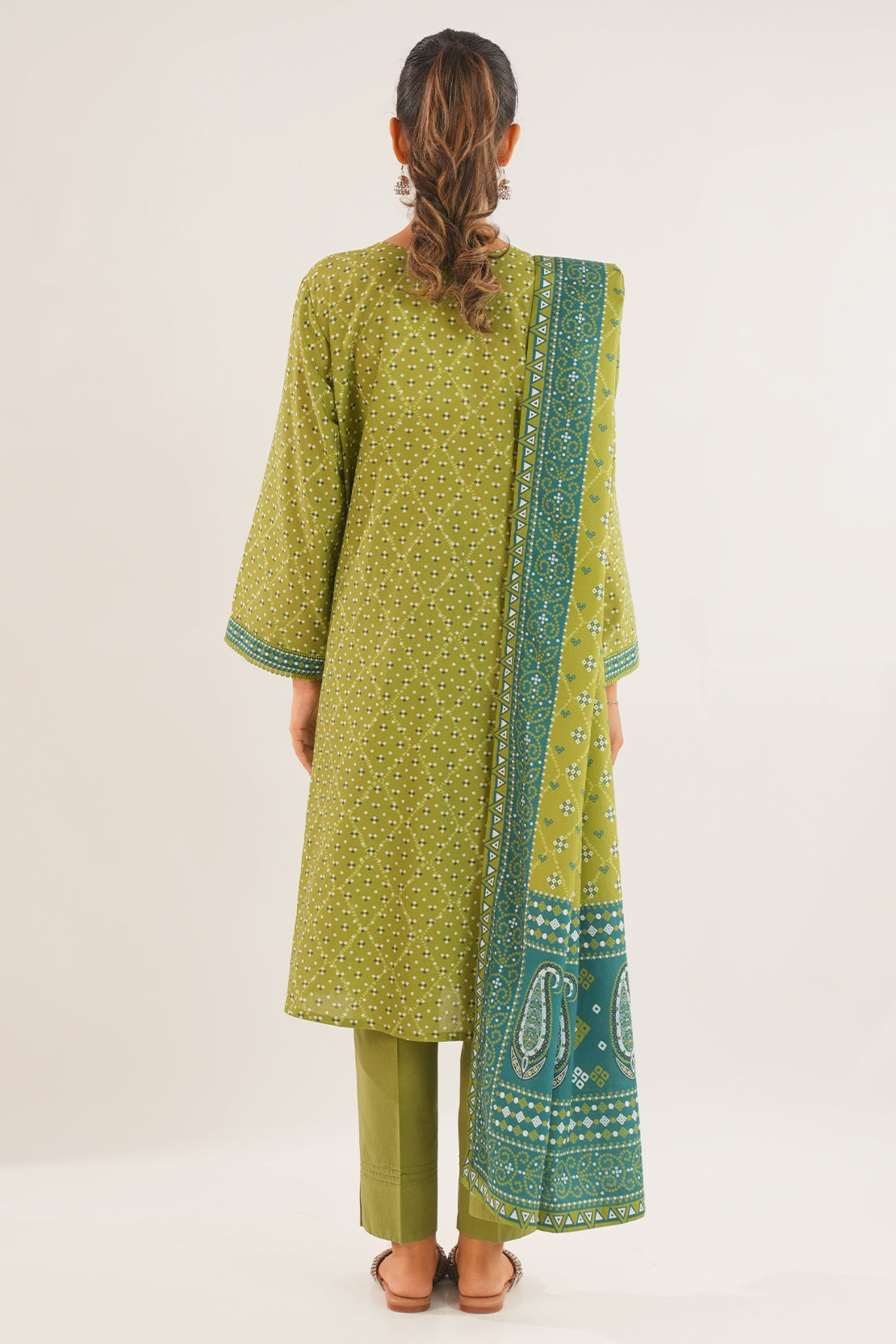 Unstitched Printed Viscose 2 Piece (Shirt/Trouser)