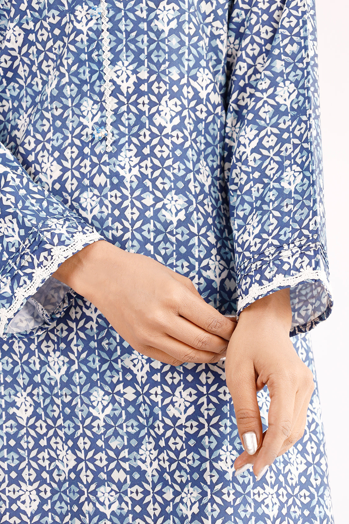 Unstitched Printed Arabic Linen 3 Piece