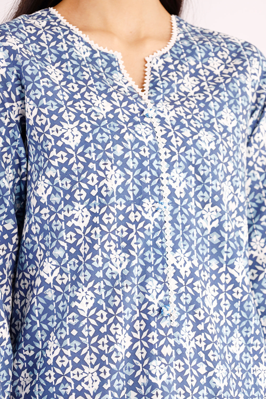 Unstitched Printed Arabic Linen 3 Piece