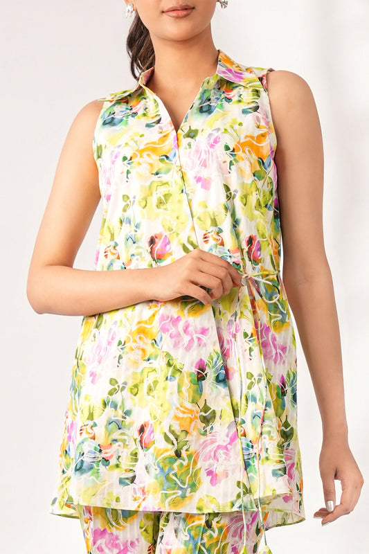 Unstitched Printed Lawn 2 Piece (Shirt/Trouser)