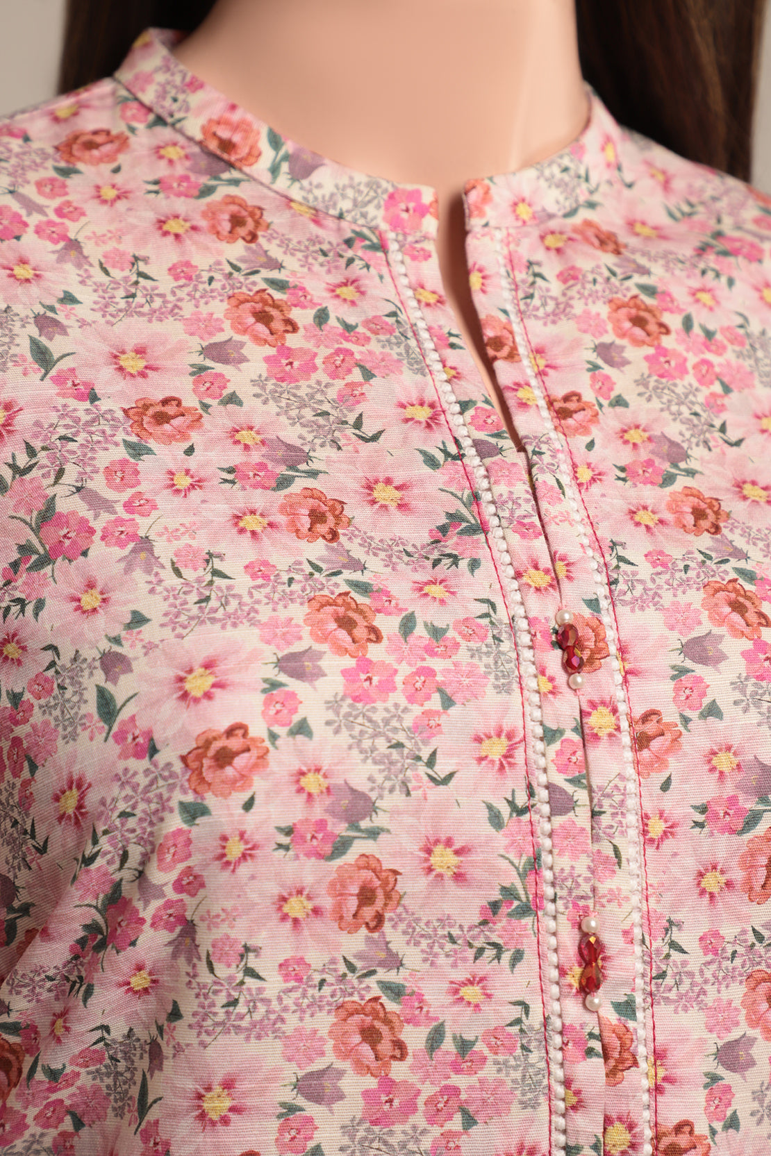 Printed Khaddar Stitched 2 Piece (Shirt/Trouser)