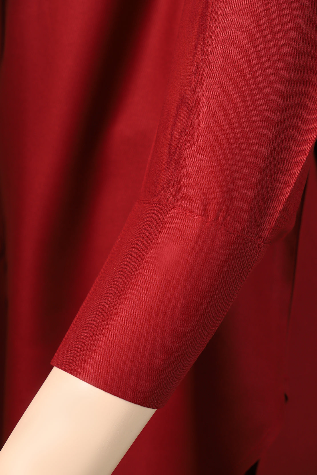 Solid Viscose Twill Stitched Shirt