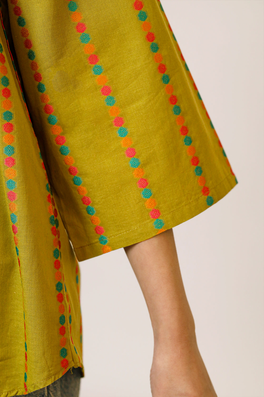 Cotton Jacquard Stitched 2 Piece (Shirt/Trouser)