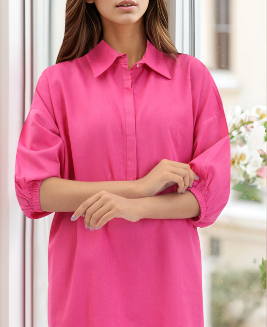 Cotton Jacquard Stitched 2 Piece (Shirt/Trouser)