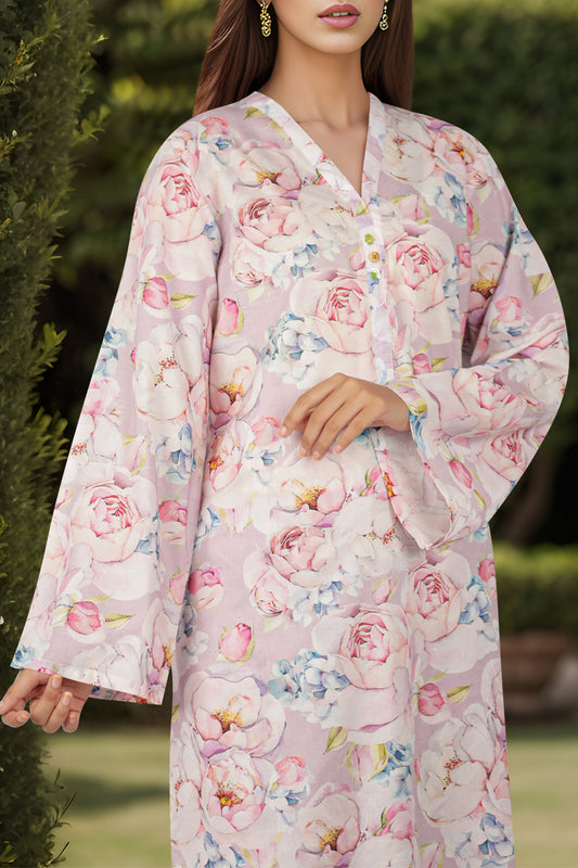 Printed Lawn Stitched 2 Piece (Shirt/Trouser)