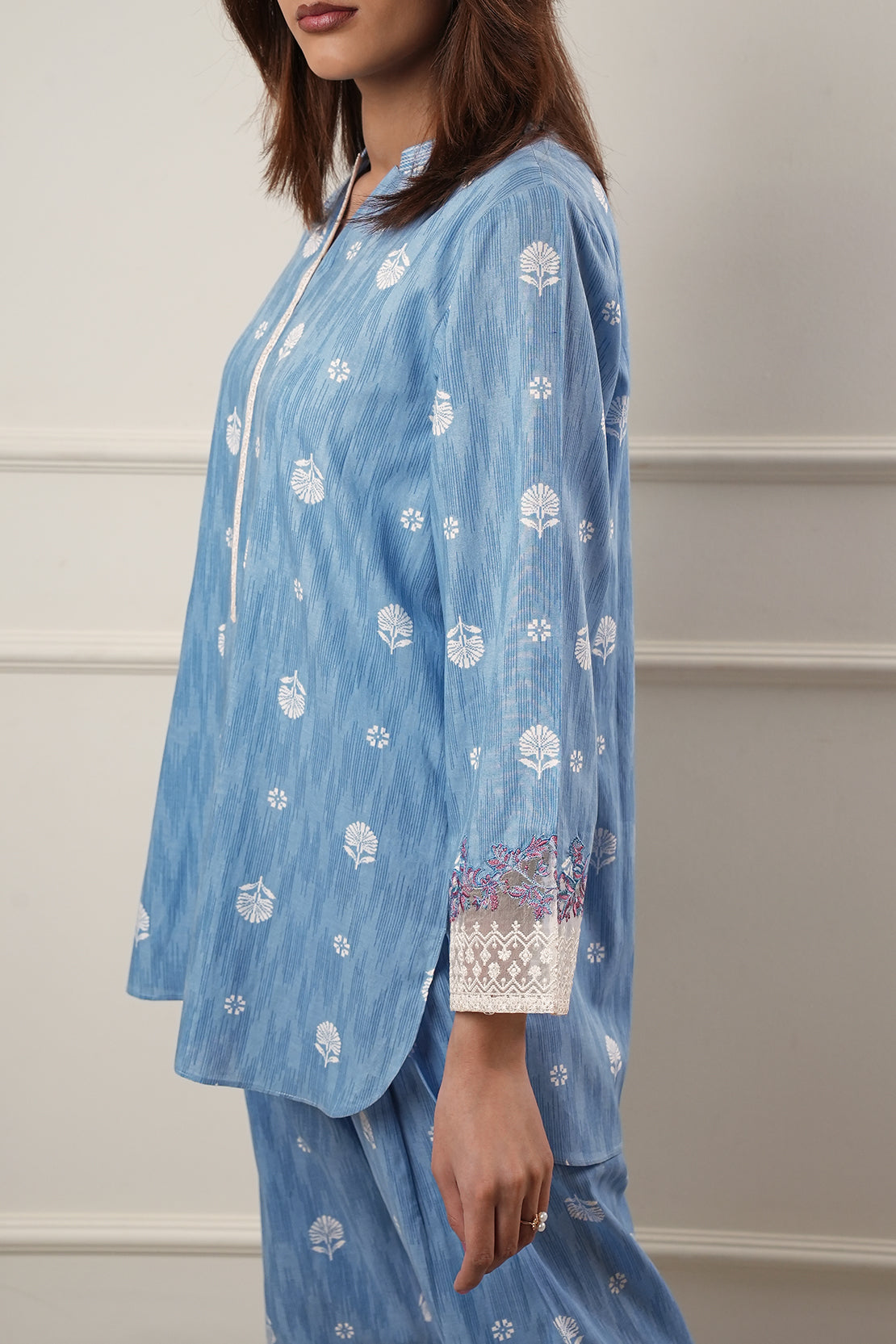 Printed Embroidered Lawn Stitched 2 Piece (Shirt/Trouser)