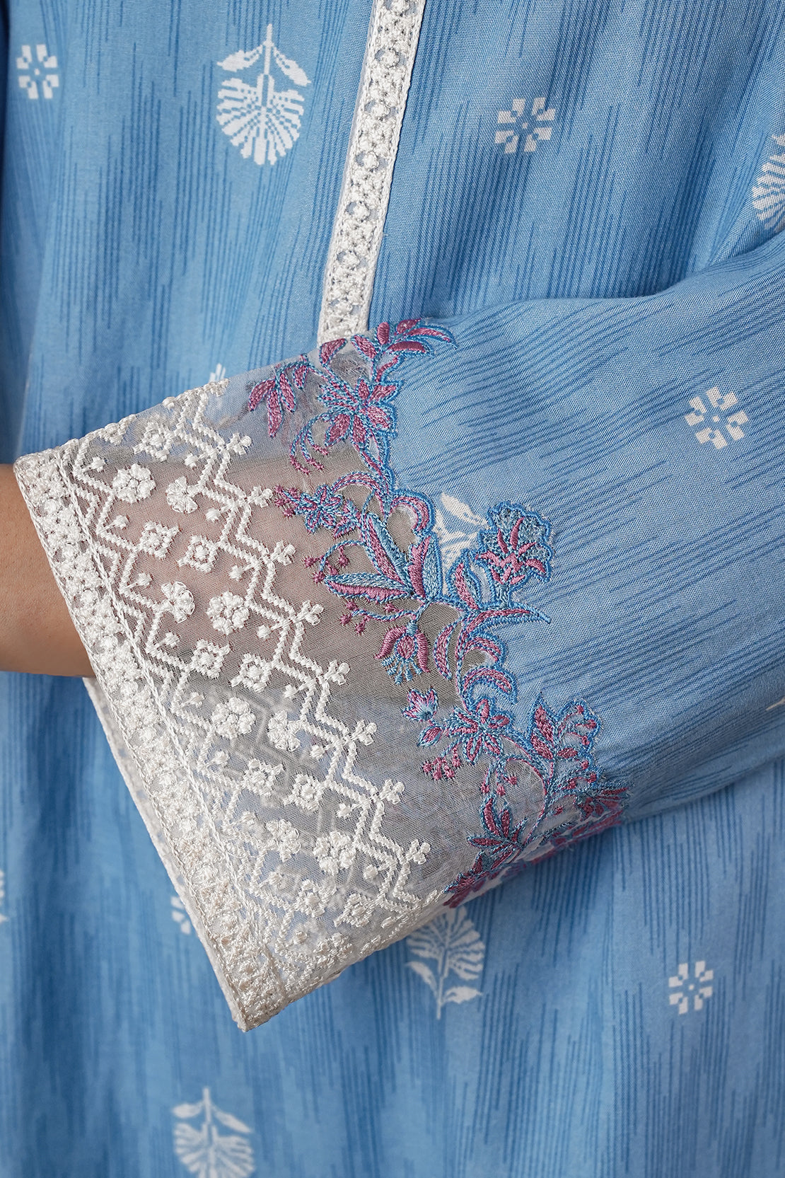 Printed Embroidered Lawn Stitched 2 Piece (Shirt/Trouser)