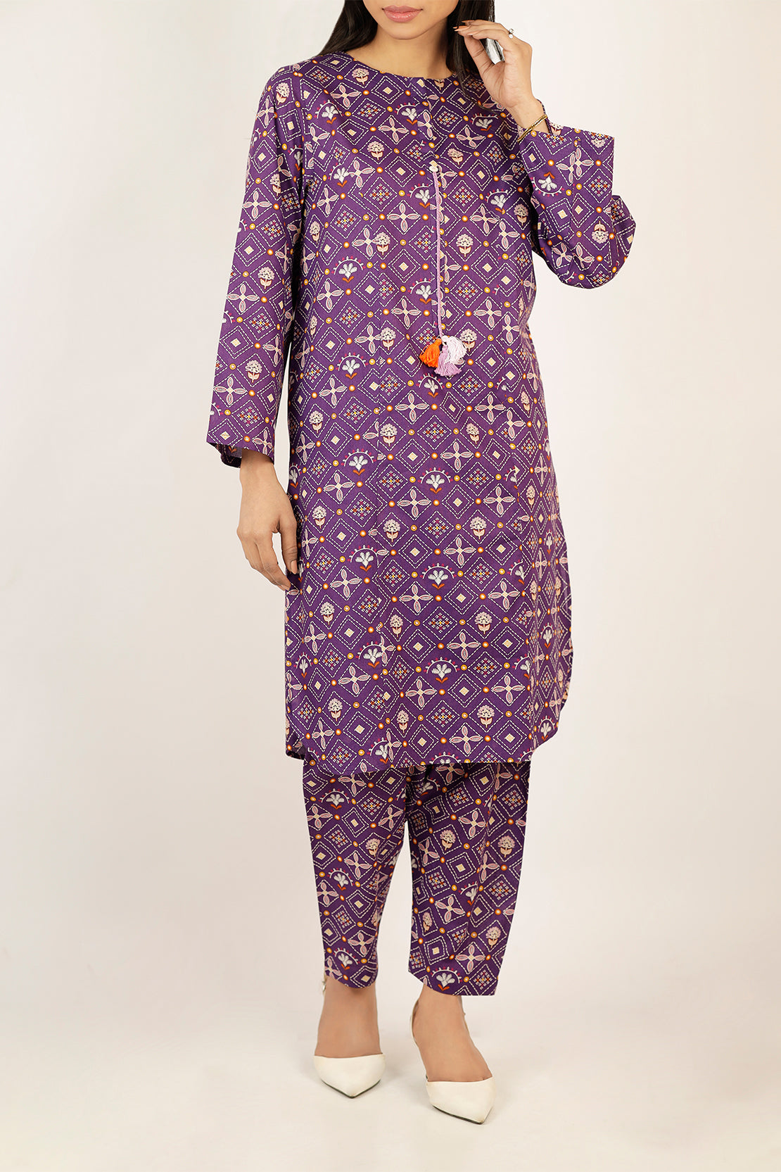 Printed Lawn Stitched Shirt