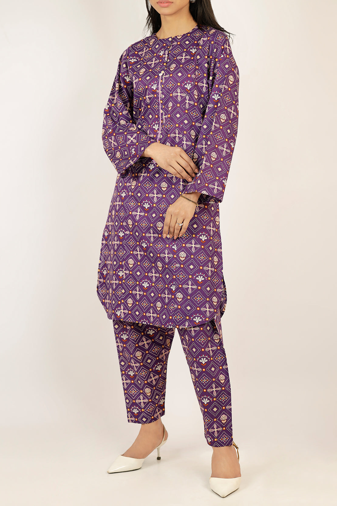 Printed Lawn Stitched Shirt