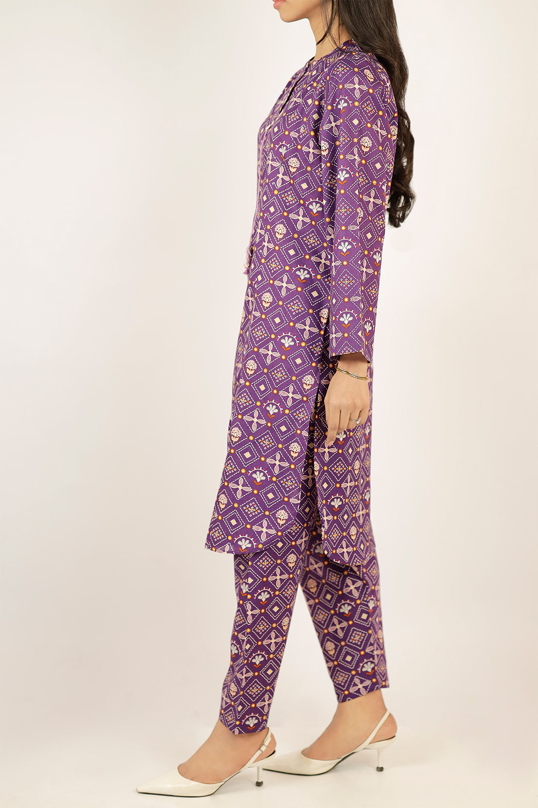 Printed Lawn Stitched Shirt