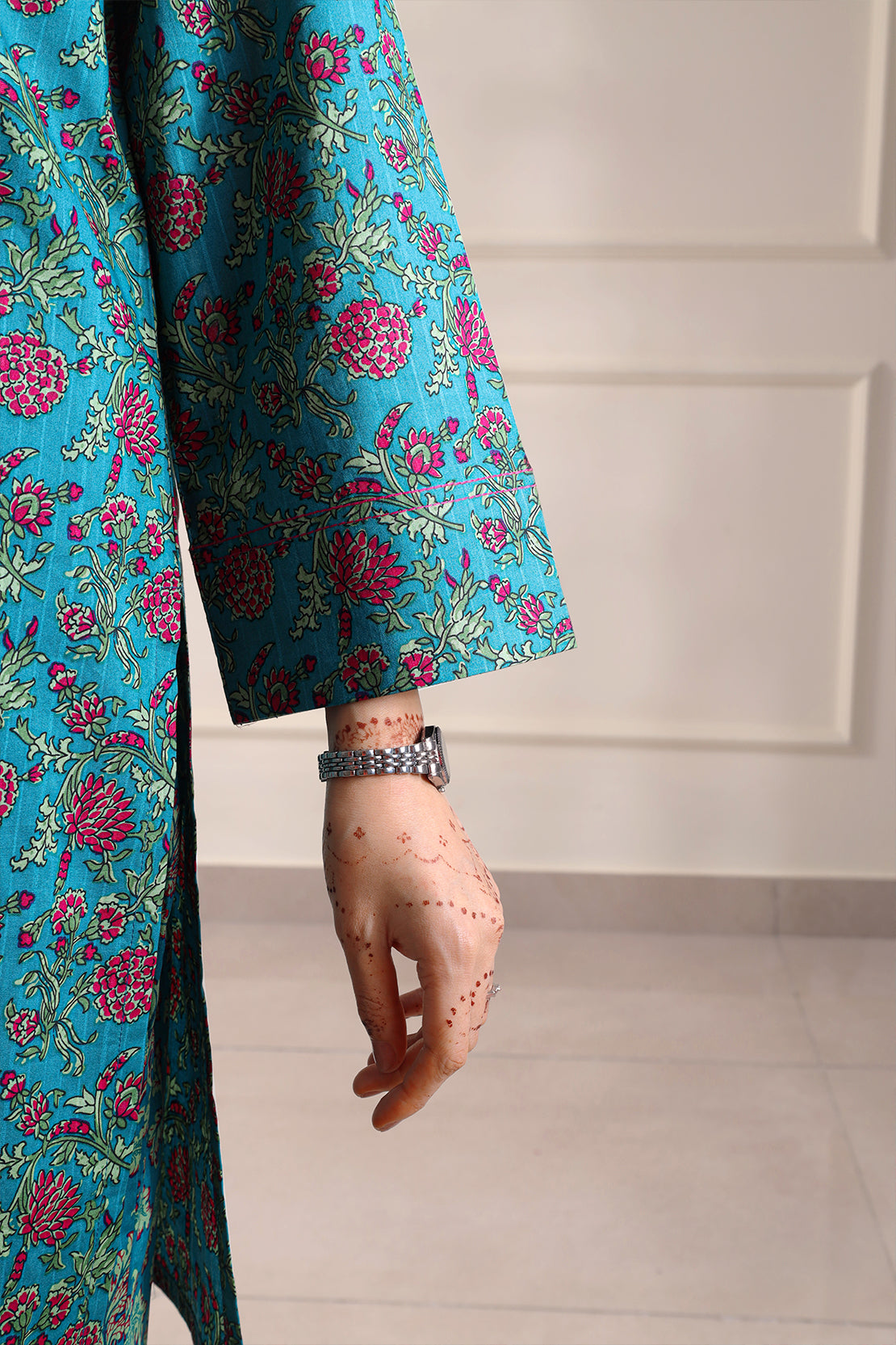 Printed Cotton Stitched Shirt