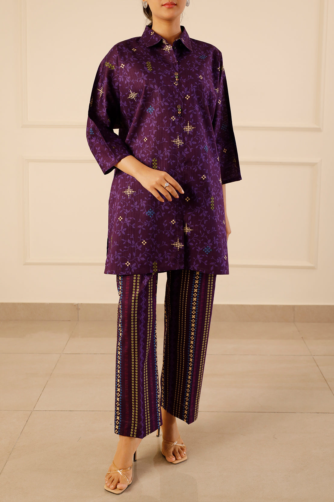 Printed Lawn Stitched Shirt