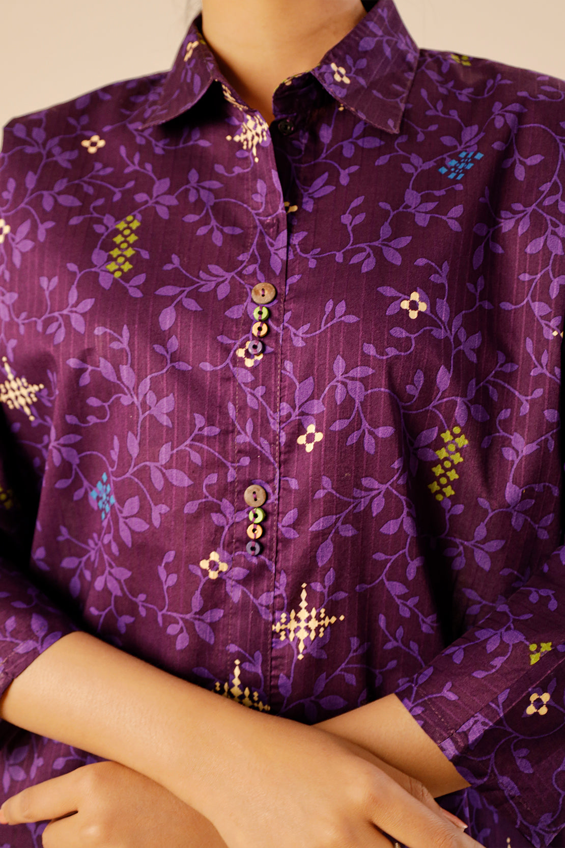 Printed Lawn Stitched Shirt