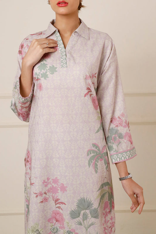Printed Lawn Stitched 2 Piece (Shirt/Trouser)