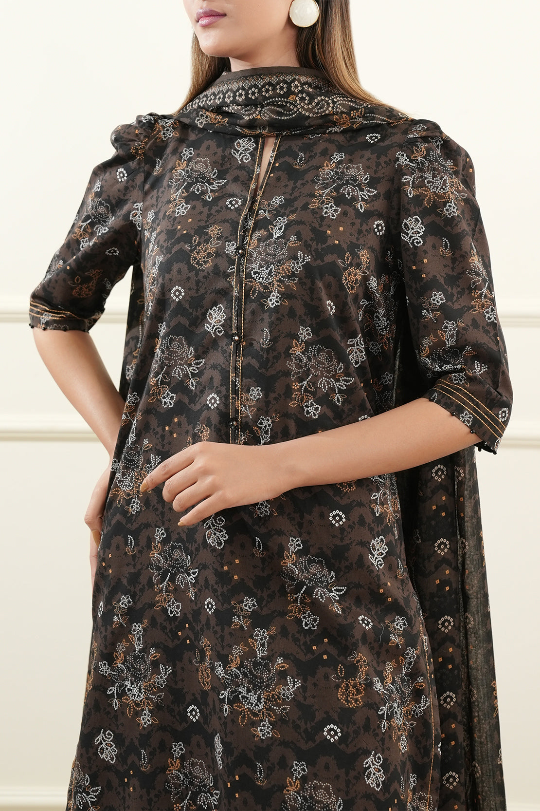 Unstitched Printed Lawn 3 Piece