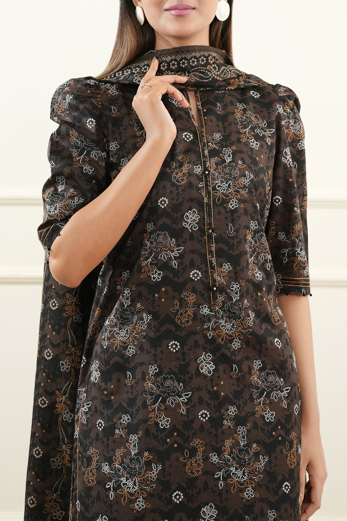 Unstitched Printed Lawn 3 Piece