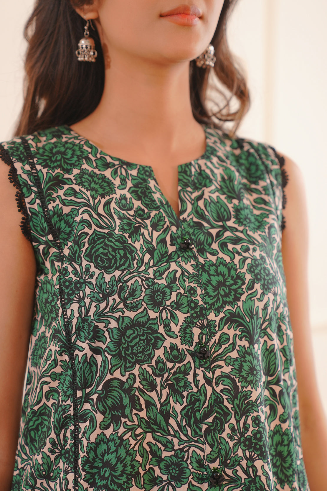 Unstitched Printed Lawn 3 Piece