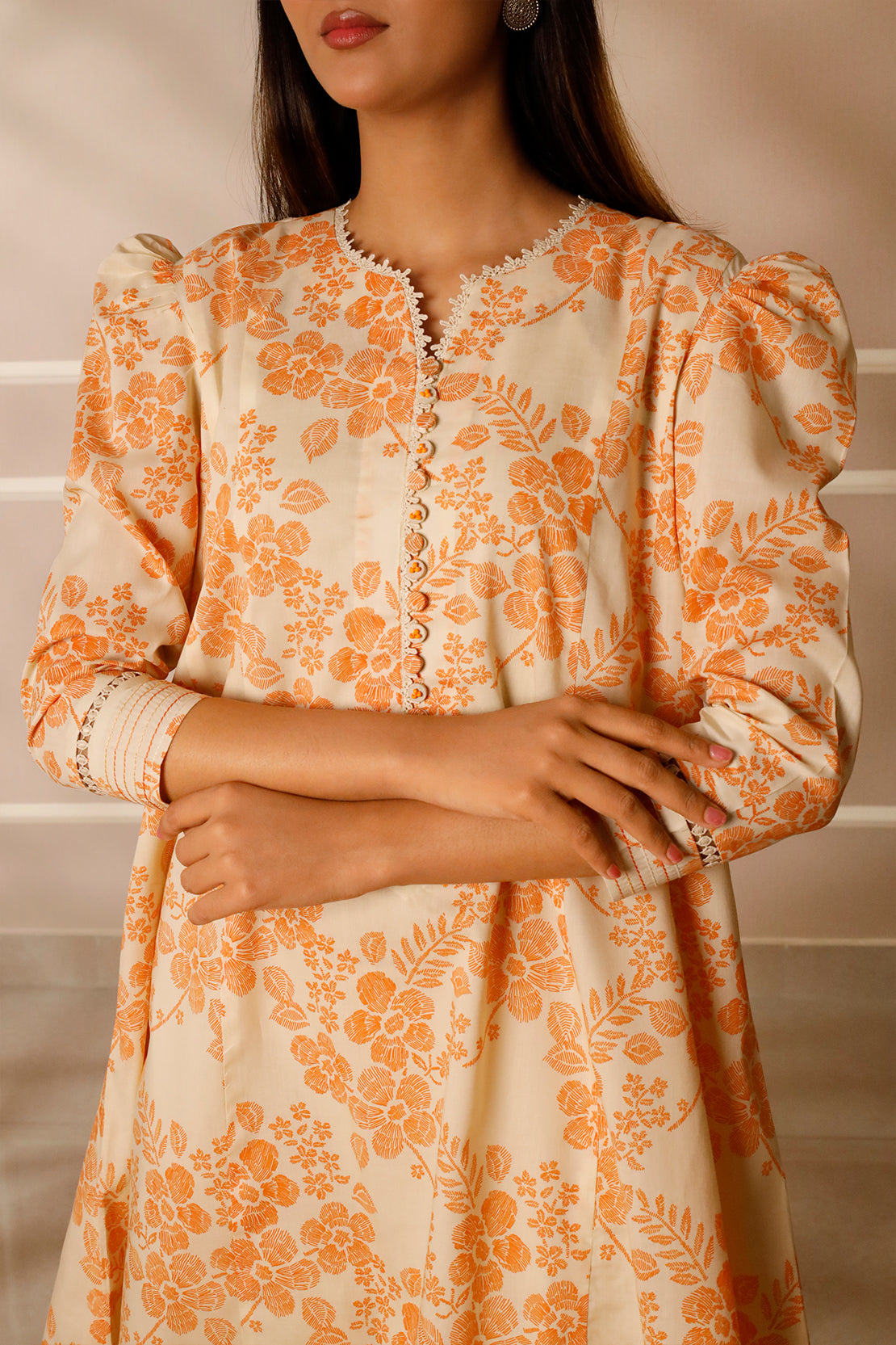 Unstitched Printed Lawn 3 Piece