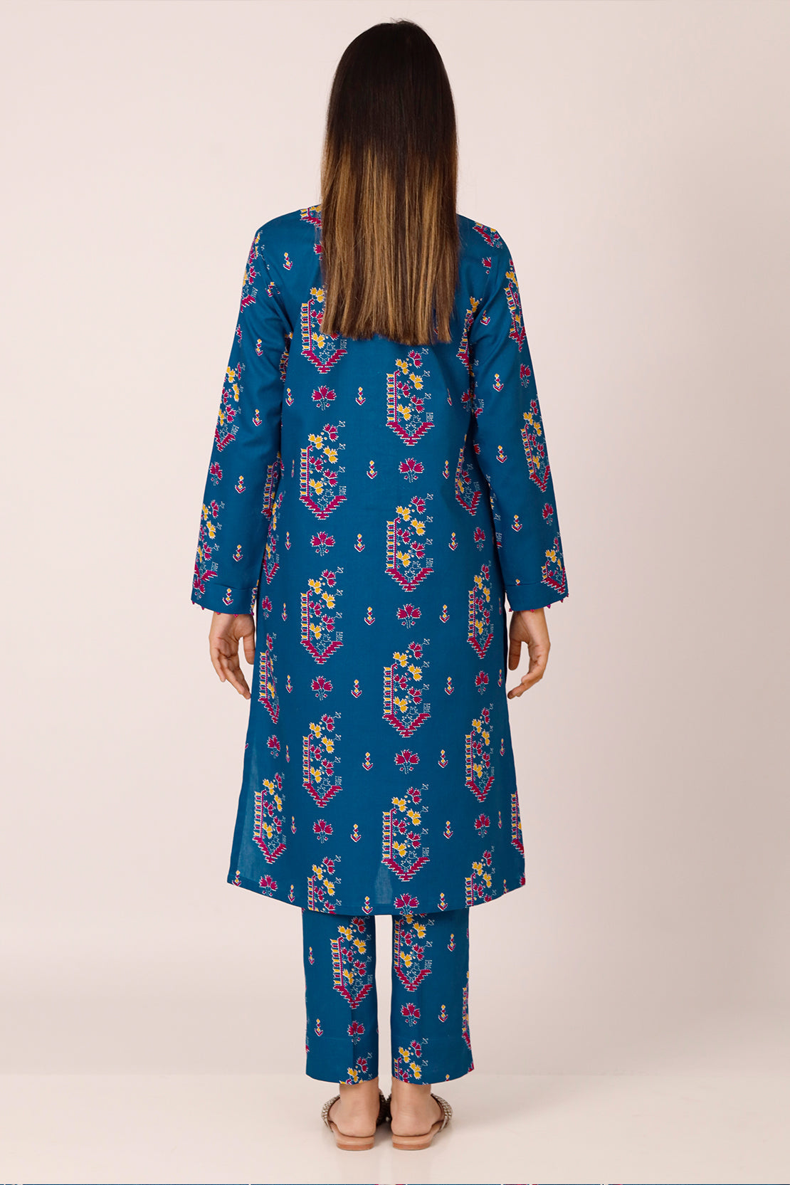 Unstitched Printed Lawn 2 Piece (Shirt/Trouser)