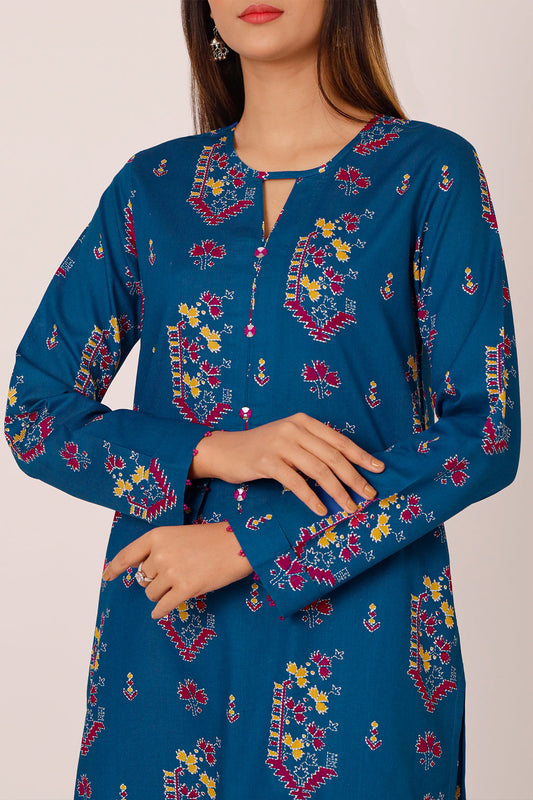 Unstitched Printed Lawn 2 Piece (Shirt/Trouser)