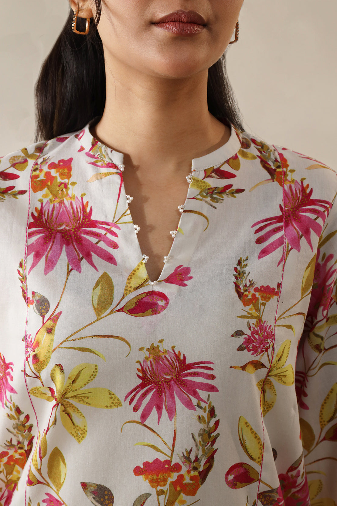 Unstitched Printed Lawn Shirt/Trouser