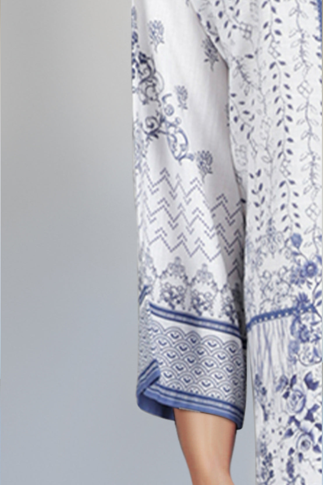 Unstitched Printed  Lawn Shirt