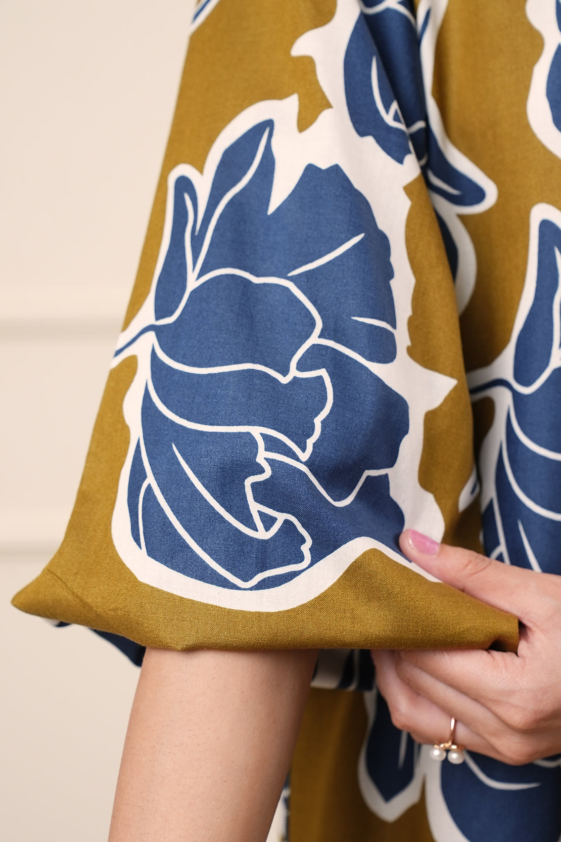 Slub Cotton Stitched Shirt