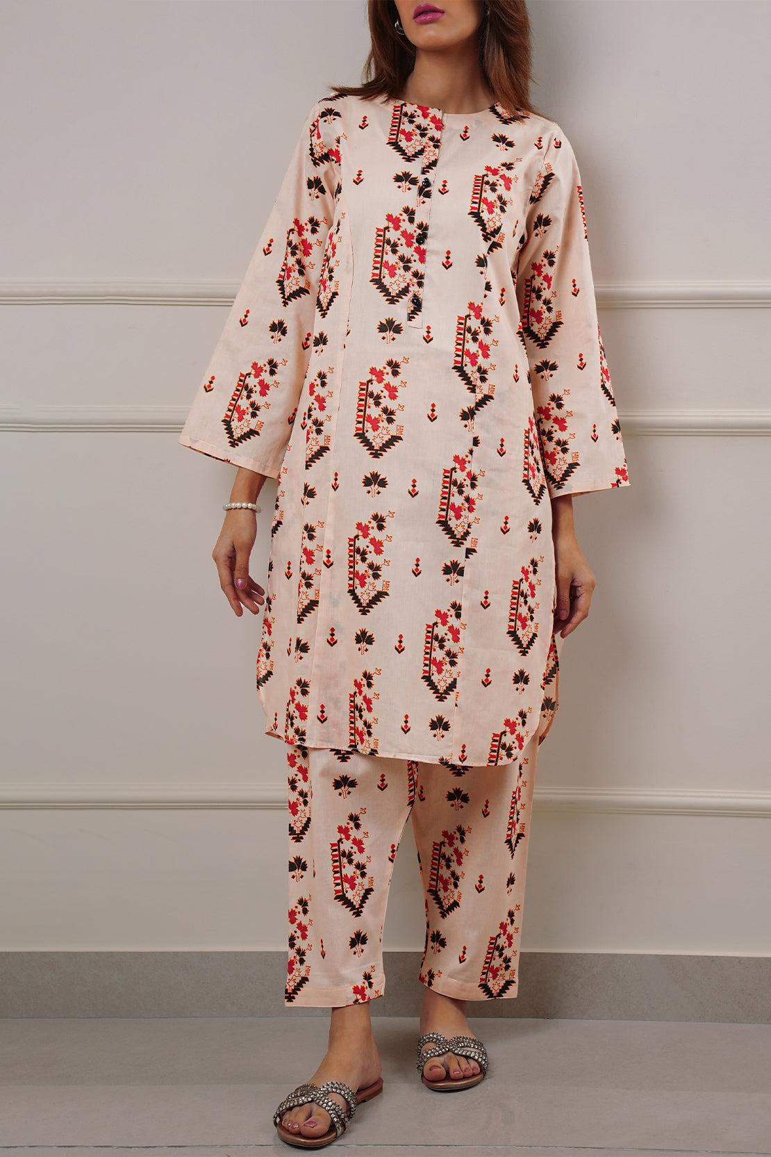 Printed Lawn Stitched Shirt