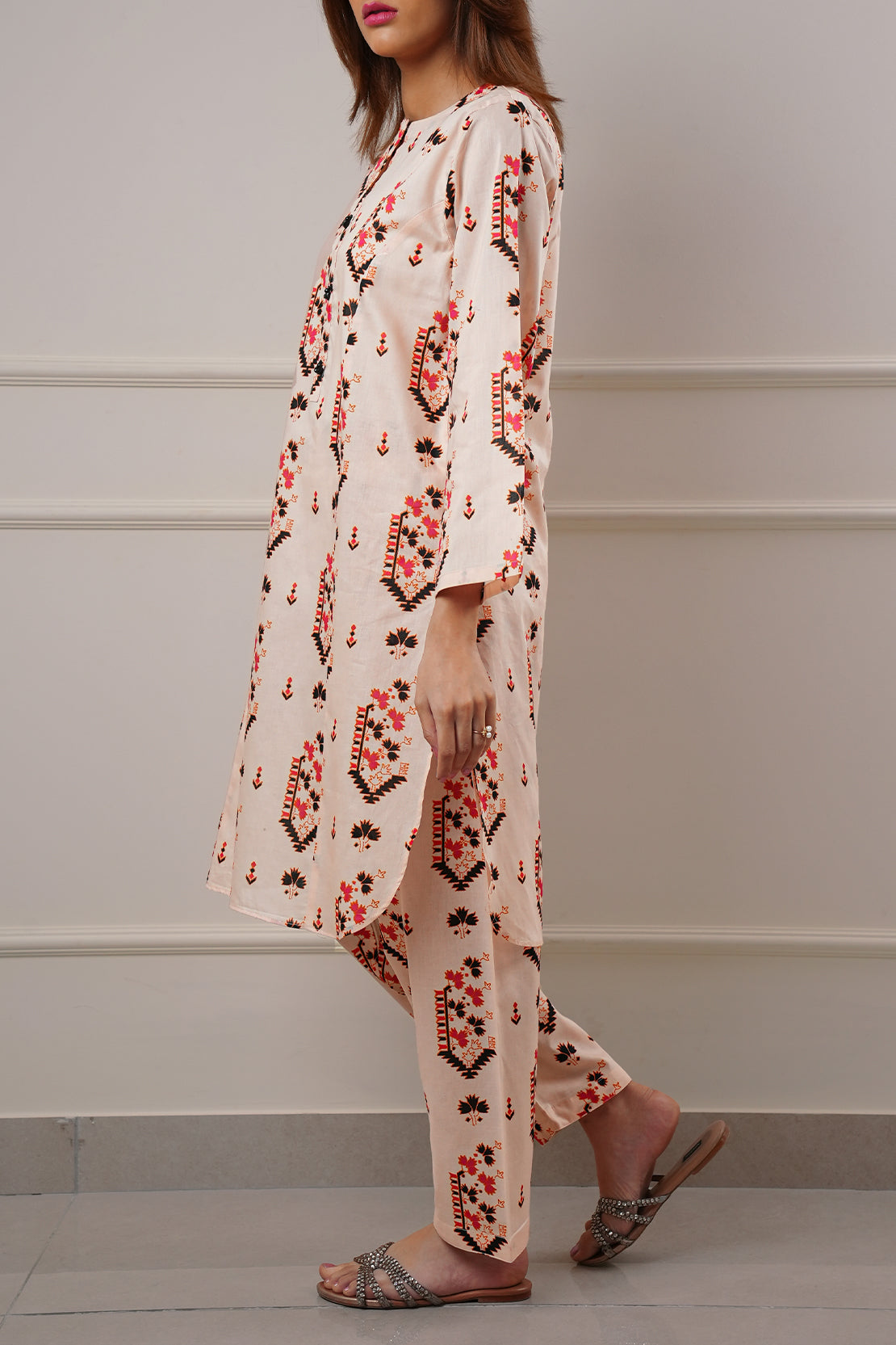 Printed Lawn Stitched Shirt