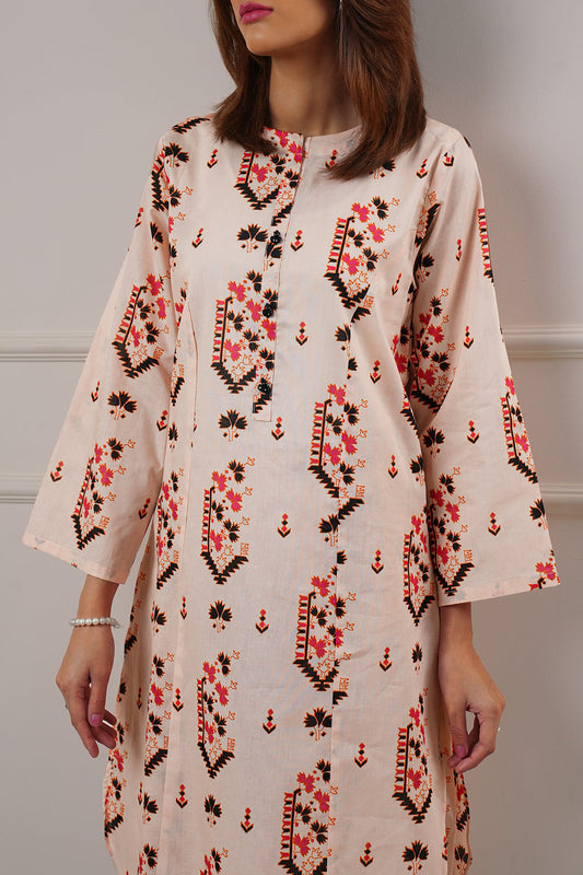 Printed Lawn Stitched Shirt