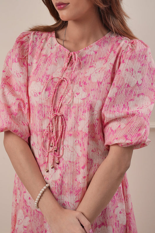 Printed Lawn Stitched Dress