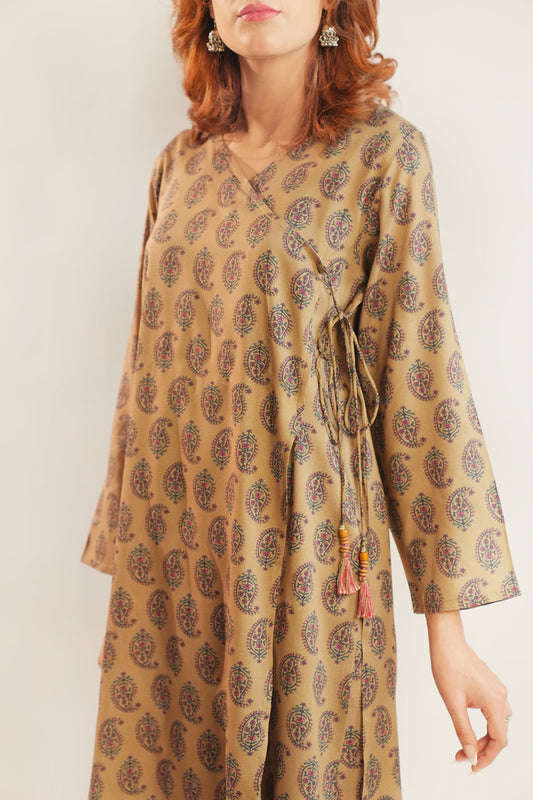 Printed Lawn Stitched 2 Piece (Shirt/Trouser)