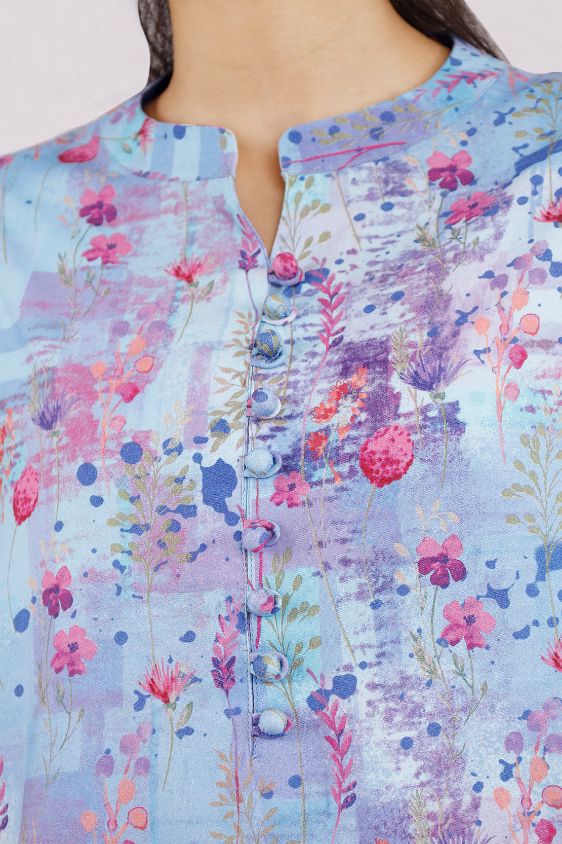 Unstitched Printed Arabic Linen 3 Piece